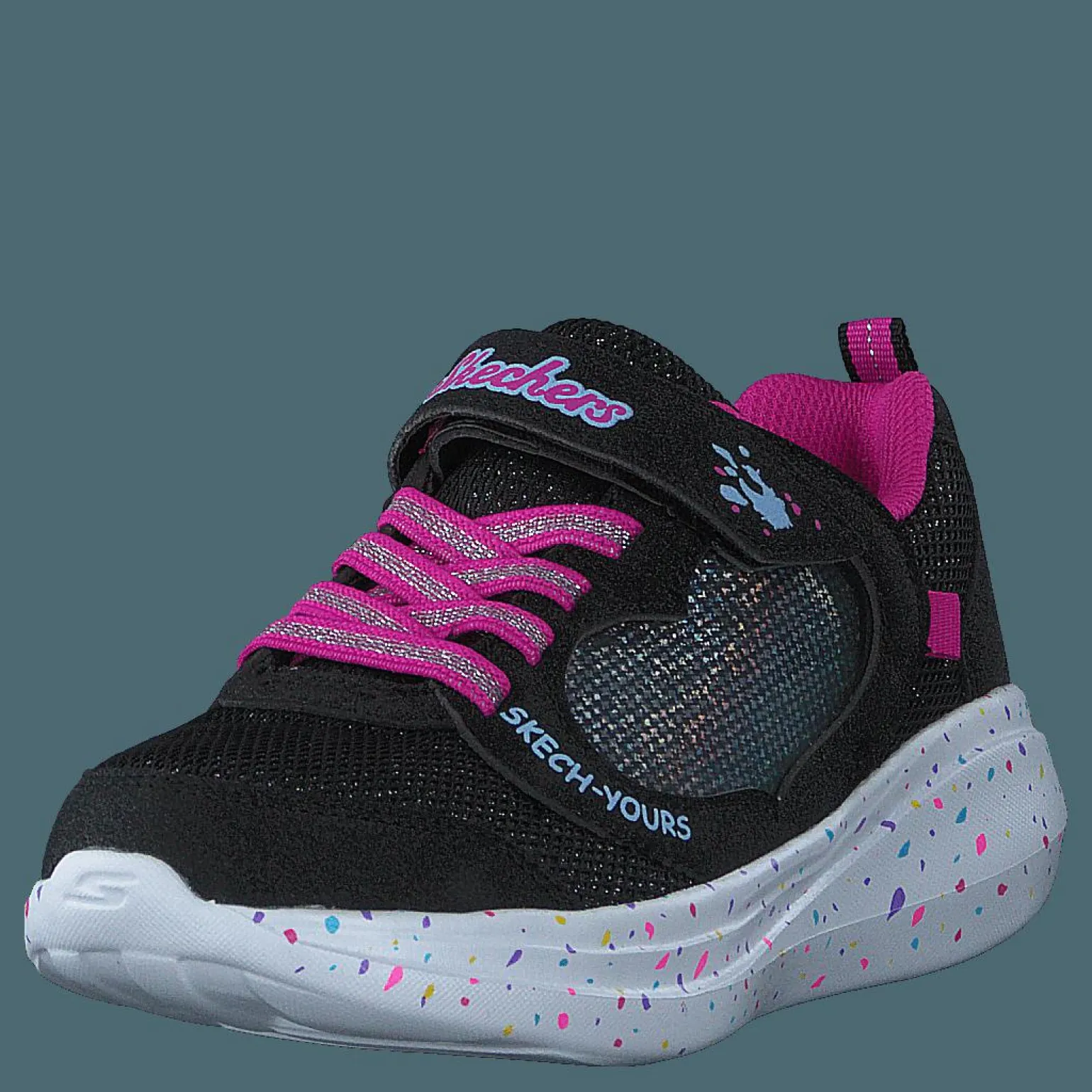 Girls Go Run Fast Blk