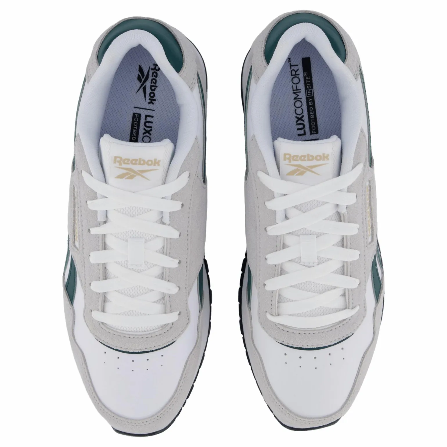 Glide White/ Green/grey 1