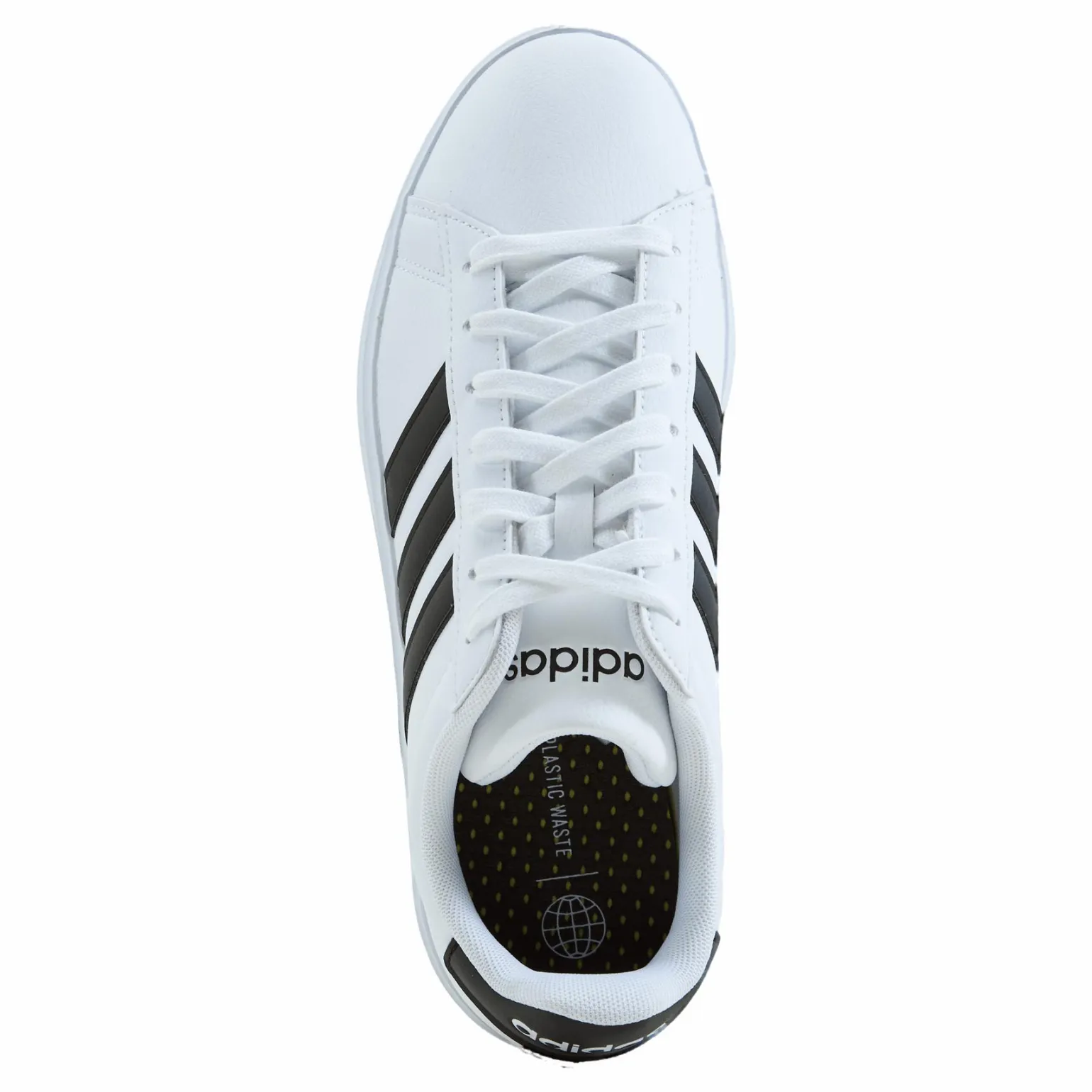 Grand Court Cloudfoam Comfort Shoes Cloud White / Core Black / Cloud White