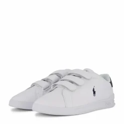 Heritage Court II Leather Sneaker White / Navy