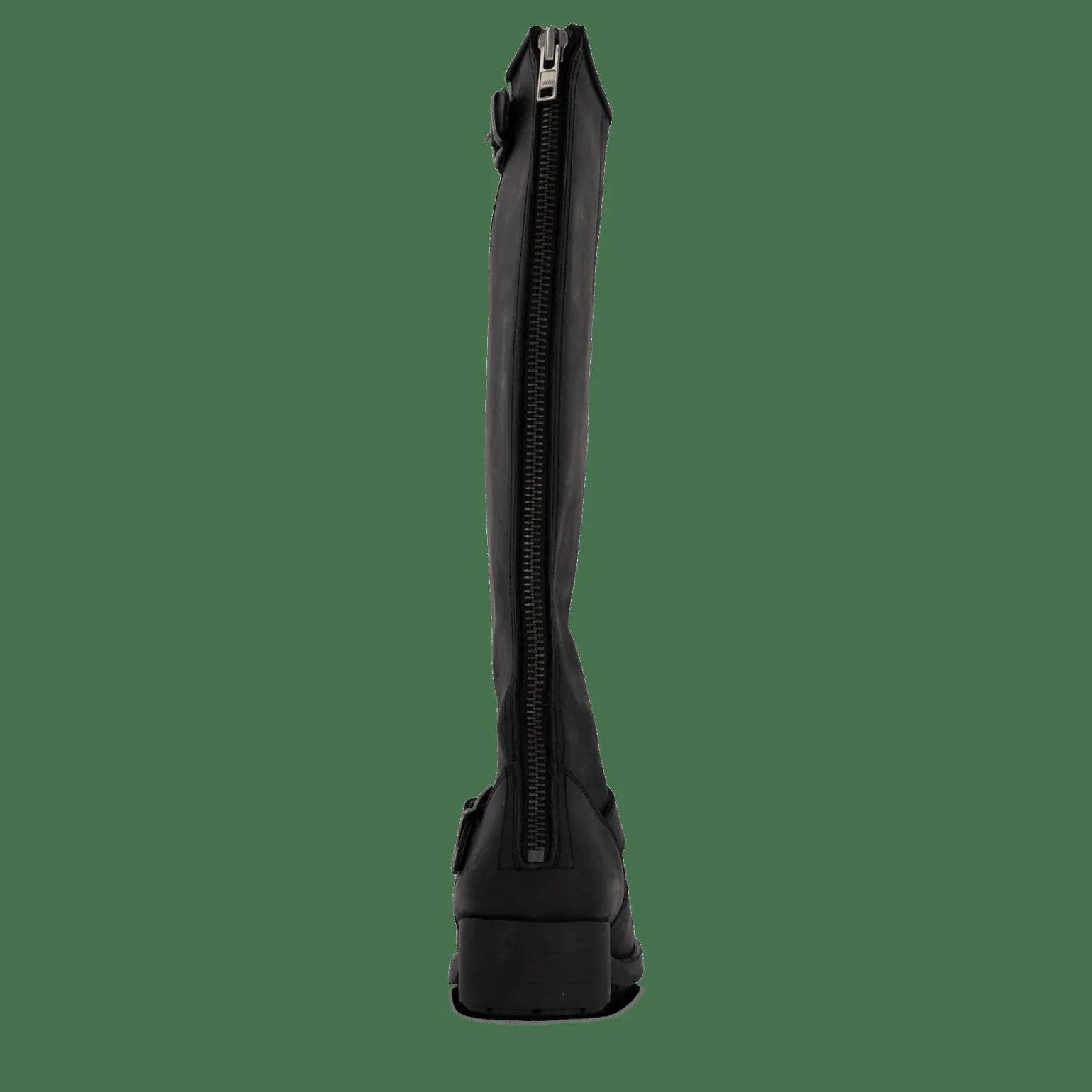 High Zip Back Black/Silver