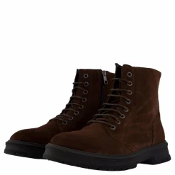 Hilfiger Suede Lace Zip Boot Cocoa