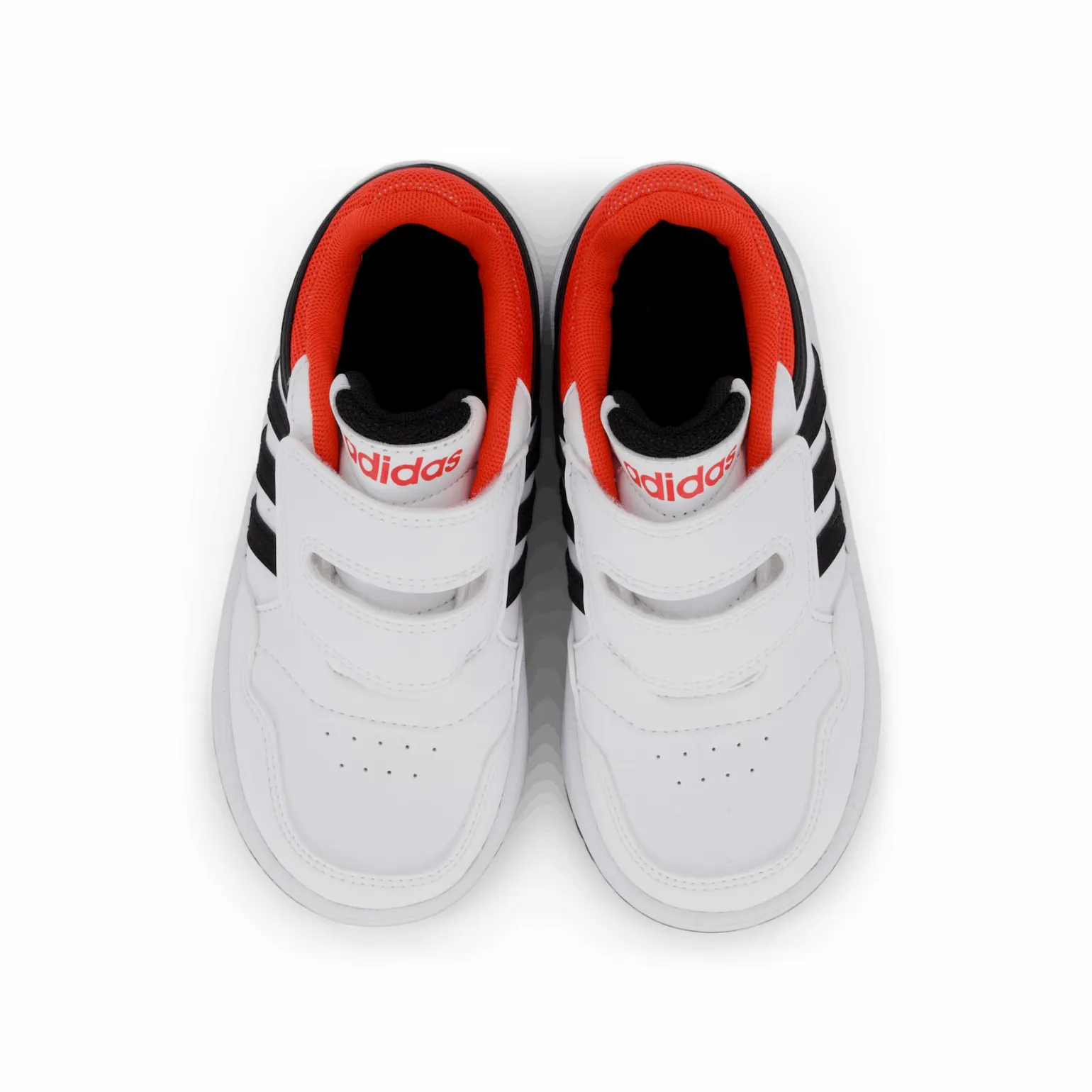 Hoops Shoes Cloud White / Core Black / Bright Red