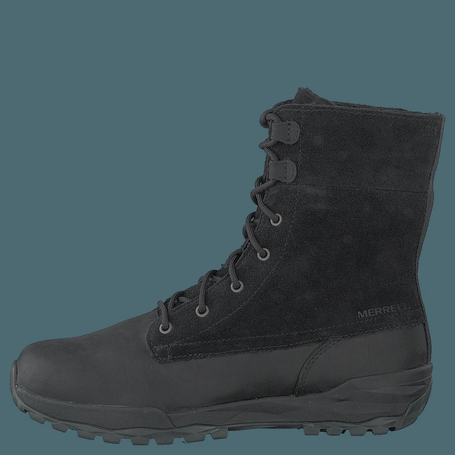 Icepack Guide Mid Lace Waterpr Black