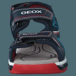 J Sandal Android Boy Navy/red