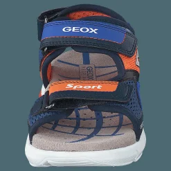 J Sandal Flexyper Boy Navy/orange