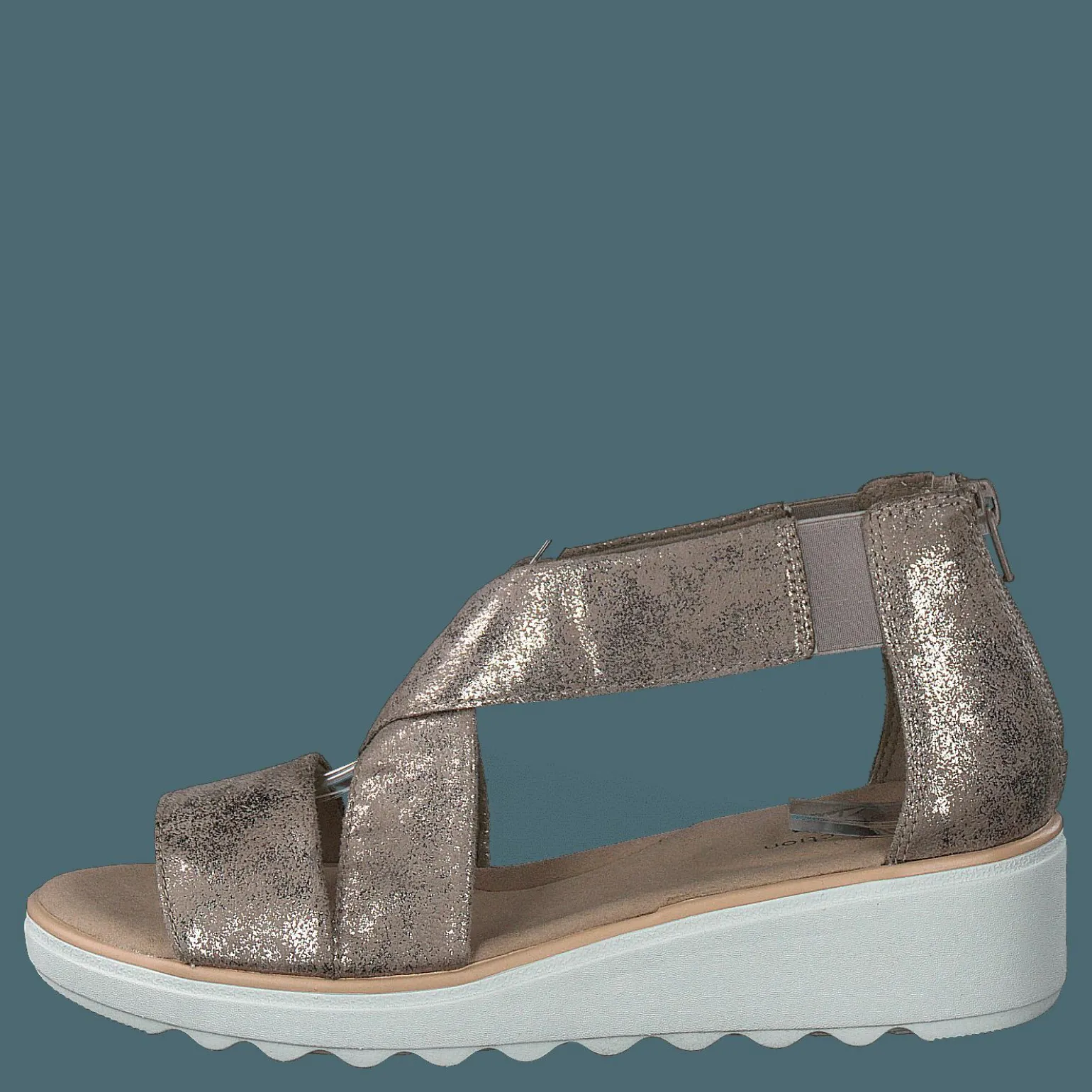 Jillian Rise Pewter Metallic