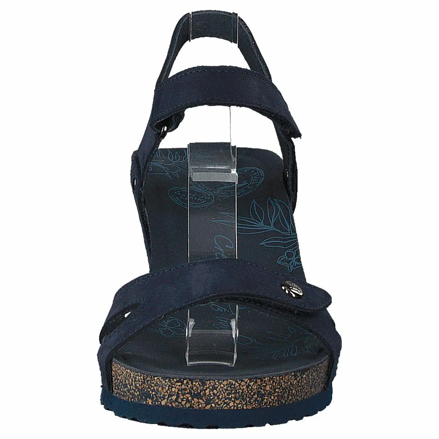 Julia Basics Nobuck Marino/navy