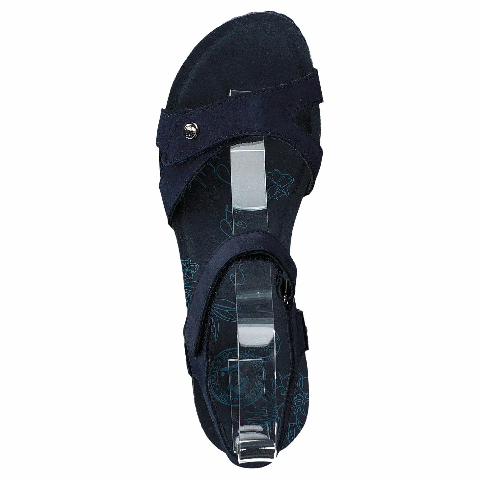 Julia Basics Nobuck Marino/navy
