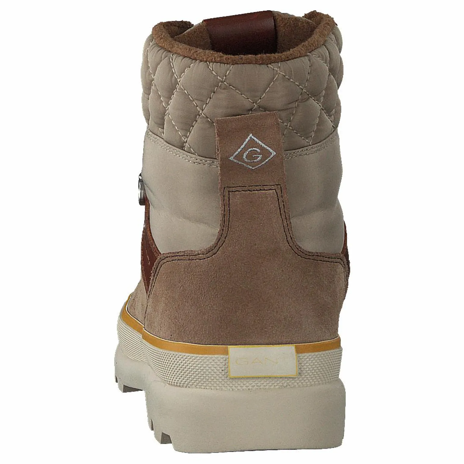 Kaari Mid Lace Boot Warm Khaki