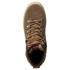 Kaari Mid Lace Boot Warm Khaki