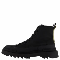 Kamiki High U Textile Black