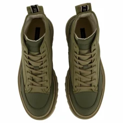 Kamiki High U Textile Kaki Green