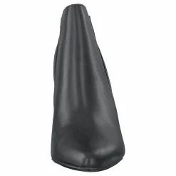 Laina Violet Black Leather