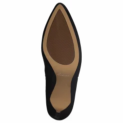 Laina Violet Black Leather
