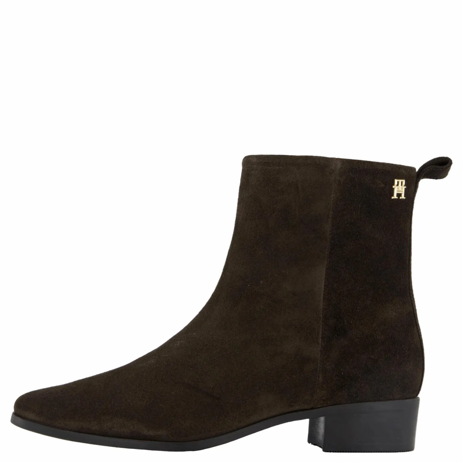 Low Cowboy Flat Suede Dark Coffee