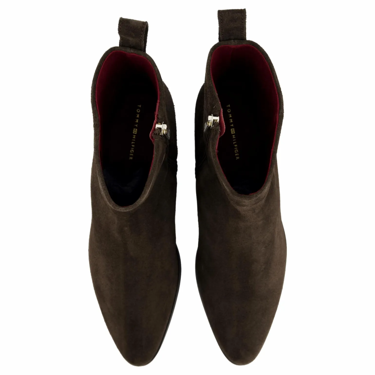 Low Cowboy Flat Suede Dark Coffee