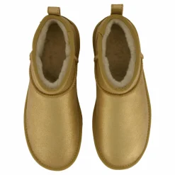 Lowboot Plateau Metallic Tan