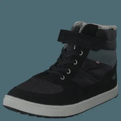 Lucas Mid WP Warm Jr Black/Grey