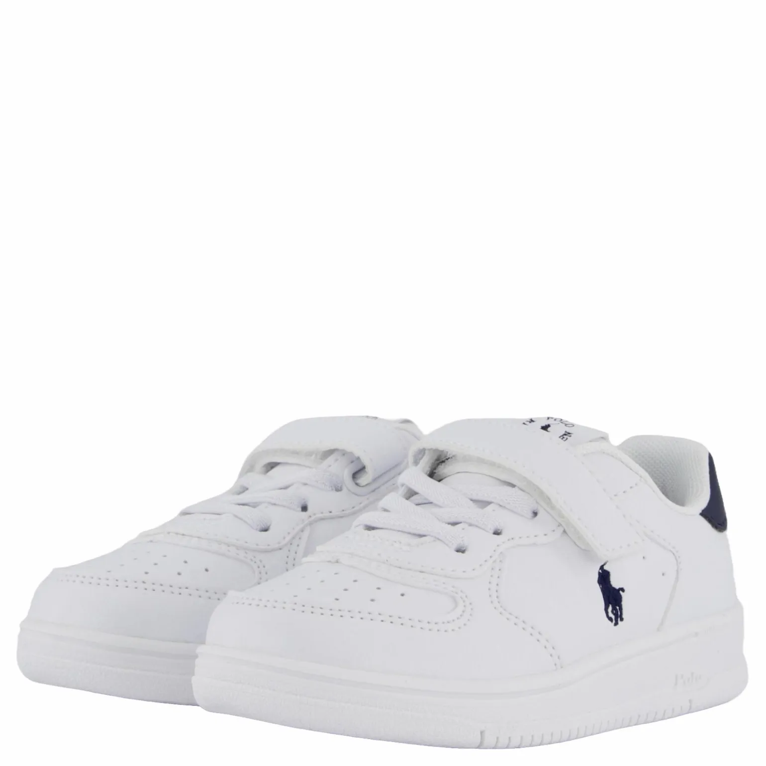 Masters Court Ps T-'white / Navy Tumbled