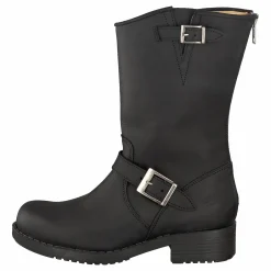 Mid Zip Back Black/Silver