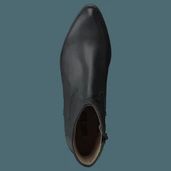 Mid Zip Boot Black