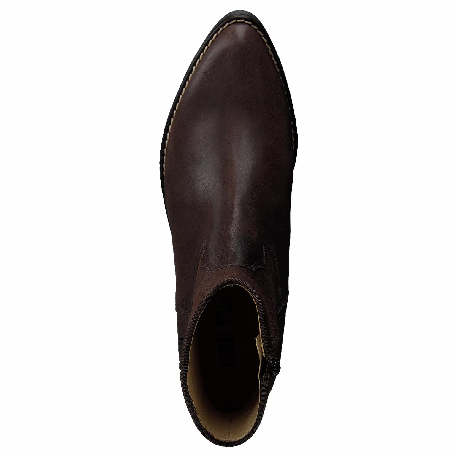 Mid Zip Boot Brown