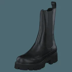 Miley Leather Black