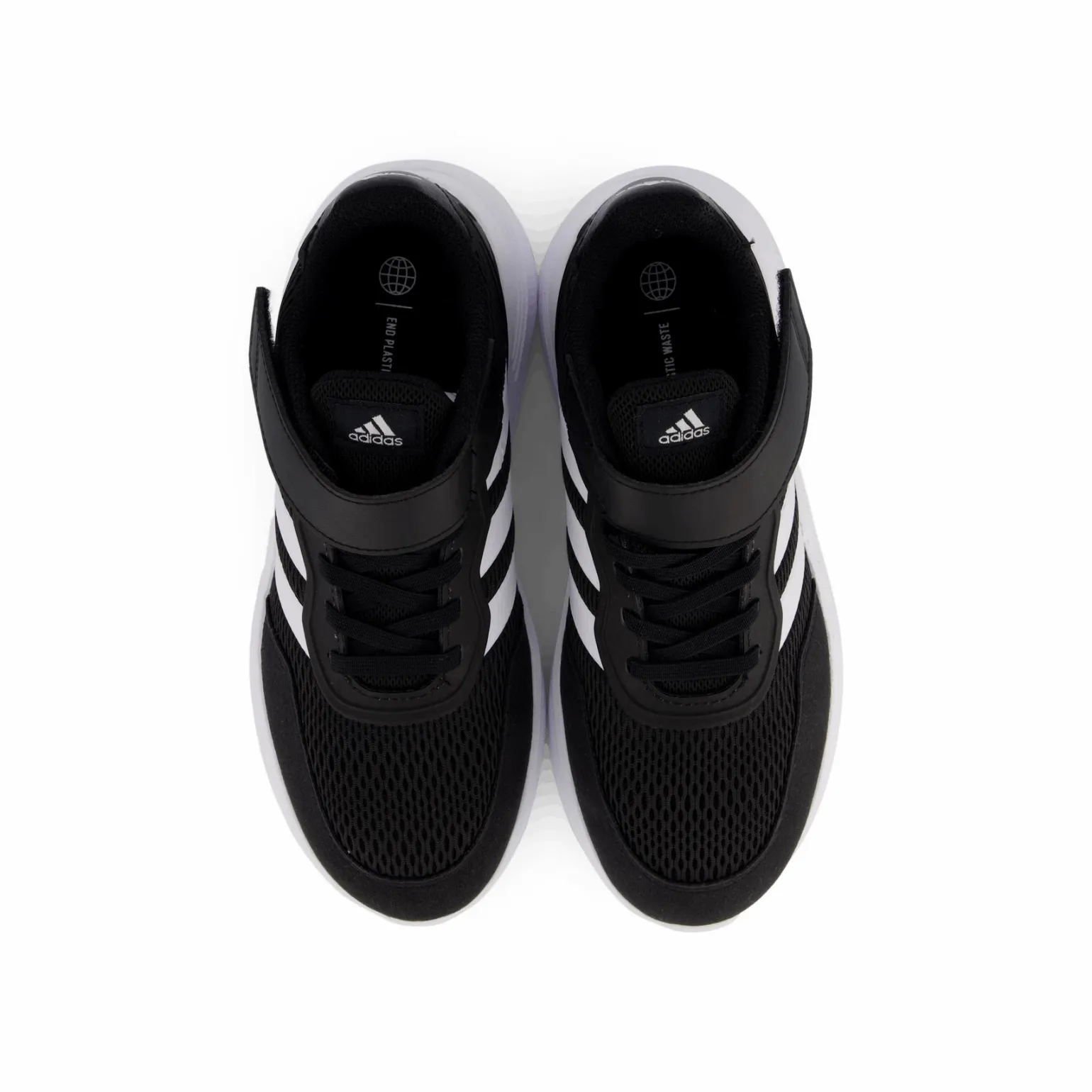 Nebzed Elastic Lace Top Strap Shoes Core Black / Cloud White / Cloud White