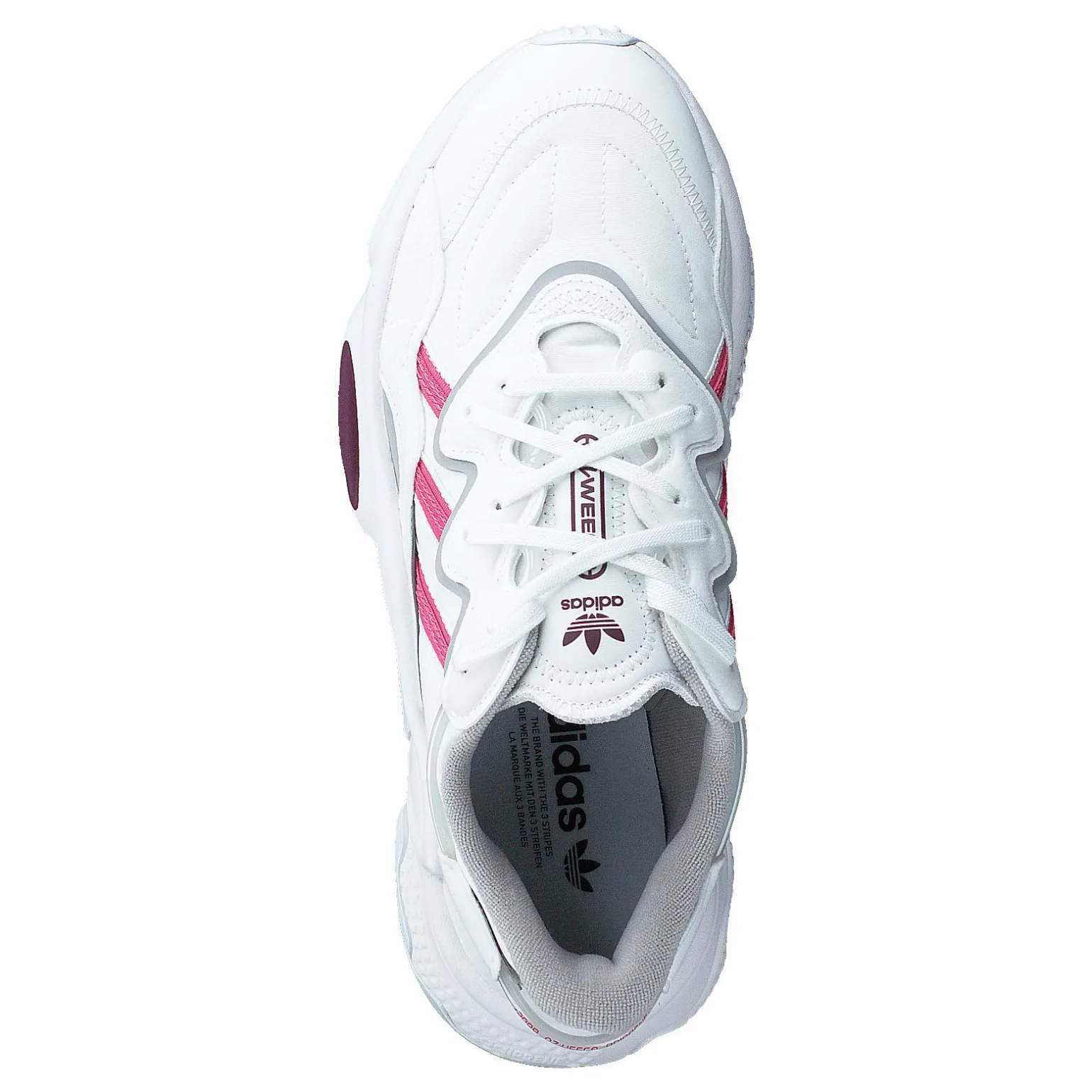 Ozweego W Cloud White / Rose Tone / Victory Crimson