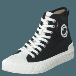 Palla Ace Cvs Mid Black/mashmalllow