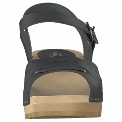 Peep Toe Low Black