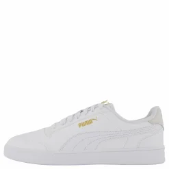 Puma Shuffle White-white-teamgold