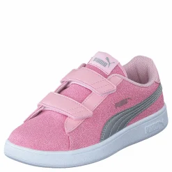 Puma Smash V2 Glitz Glam V Ps Almond Blossom-puma Silver