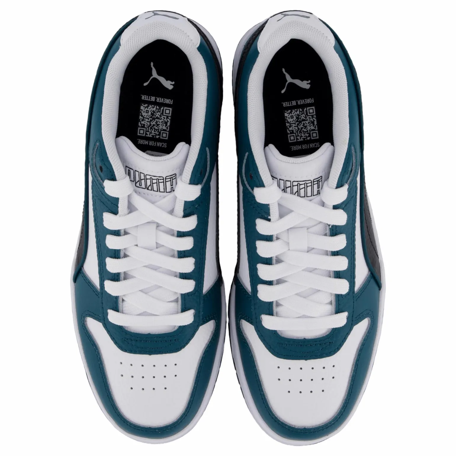 Rbd Game Low Jr Cold Green-puma Black-puma Whi