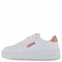 Rebound Platform Glitz Low Cut Bright White