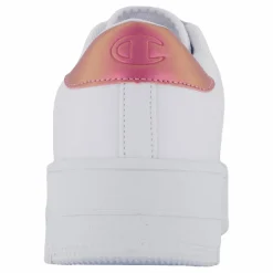 Rebound Platform Glitz Low Cut Bright White