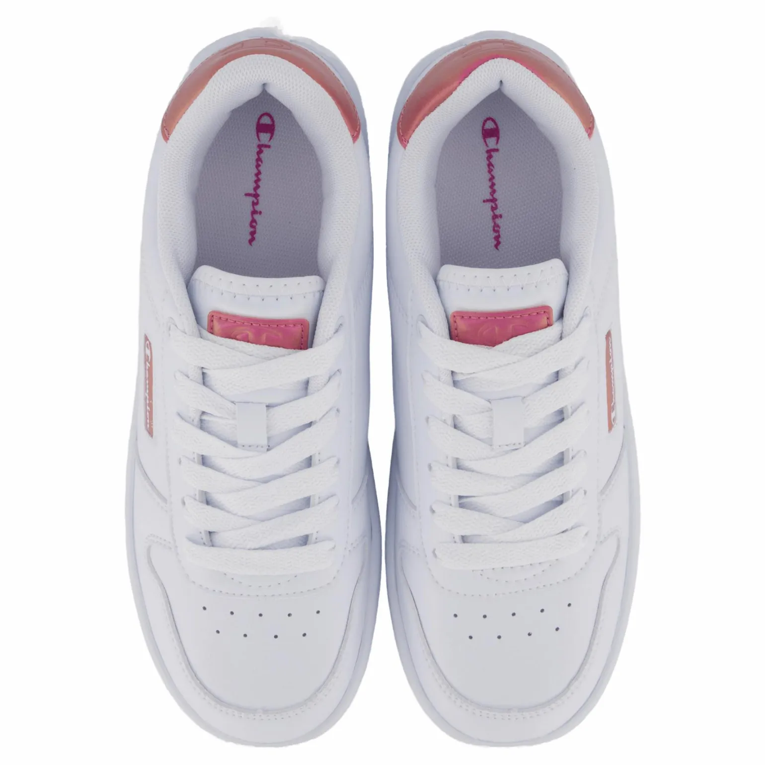 Rebound Platform Glitz Low Cut Bright White