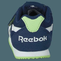 Royal Classic Jog 2 Kc Washed Blue/White/Lime Glow