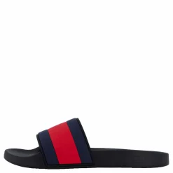 Rubber Th Flag Pool Slide Black