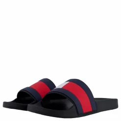Rubber Th Flag Pool Slide Black