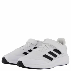 RunFalcon 3.0 Elastic Lace Top Strap Shoes Cloud White / Core Black / Cloud White
