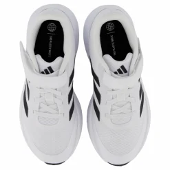 RunFalcon 3.0 Elastic Lace Top Strap Shoes Cloud White / Core Black / Cloud White