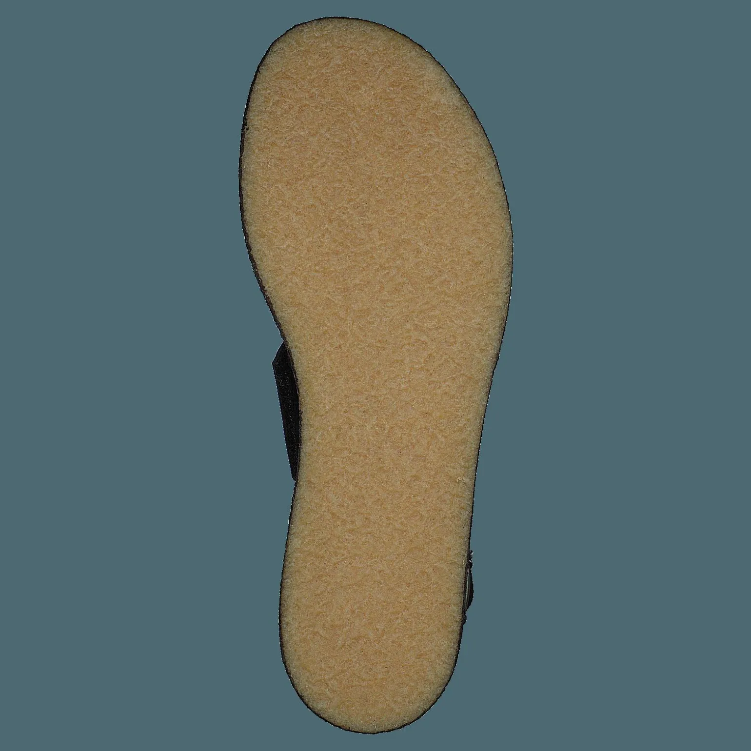 Sandal With Plateau Sole Greyblue/black/black