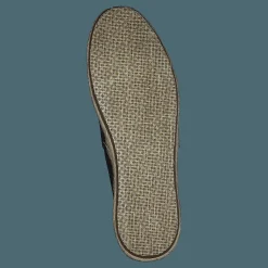 Seasonal Classics Black Washed Canvas Rope Sole