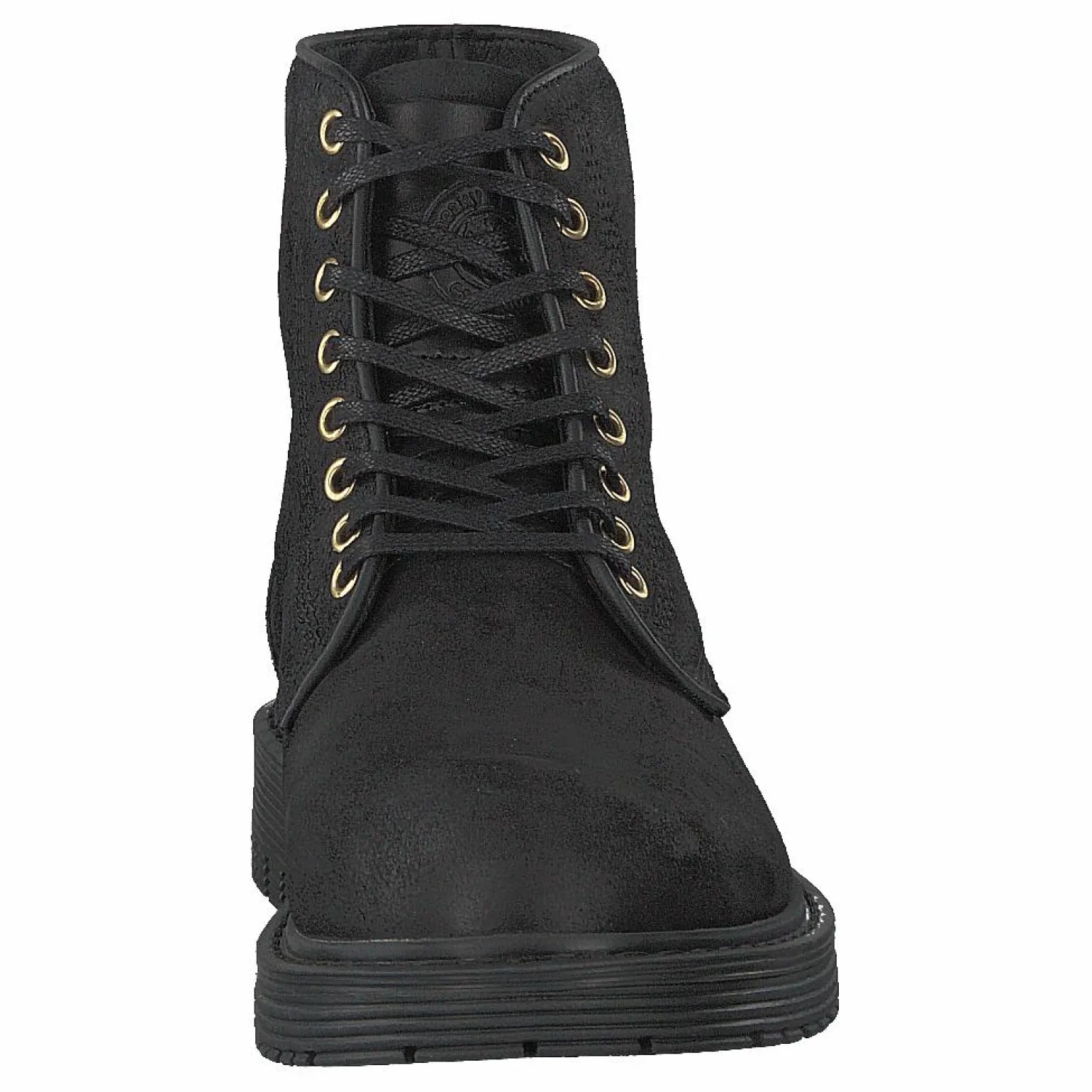 Sharp Black Suede