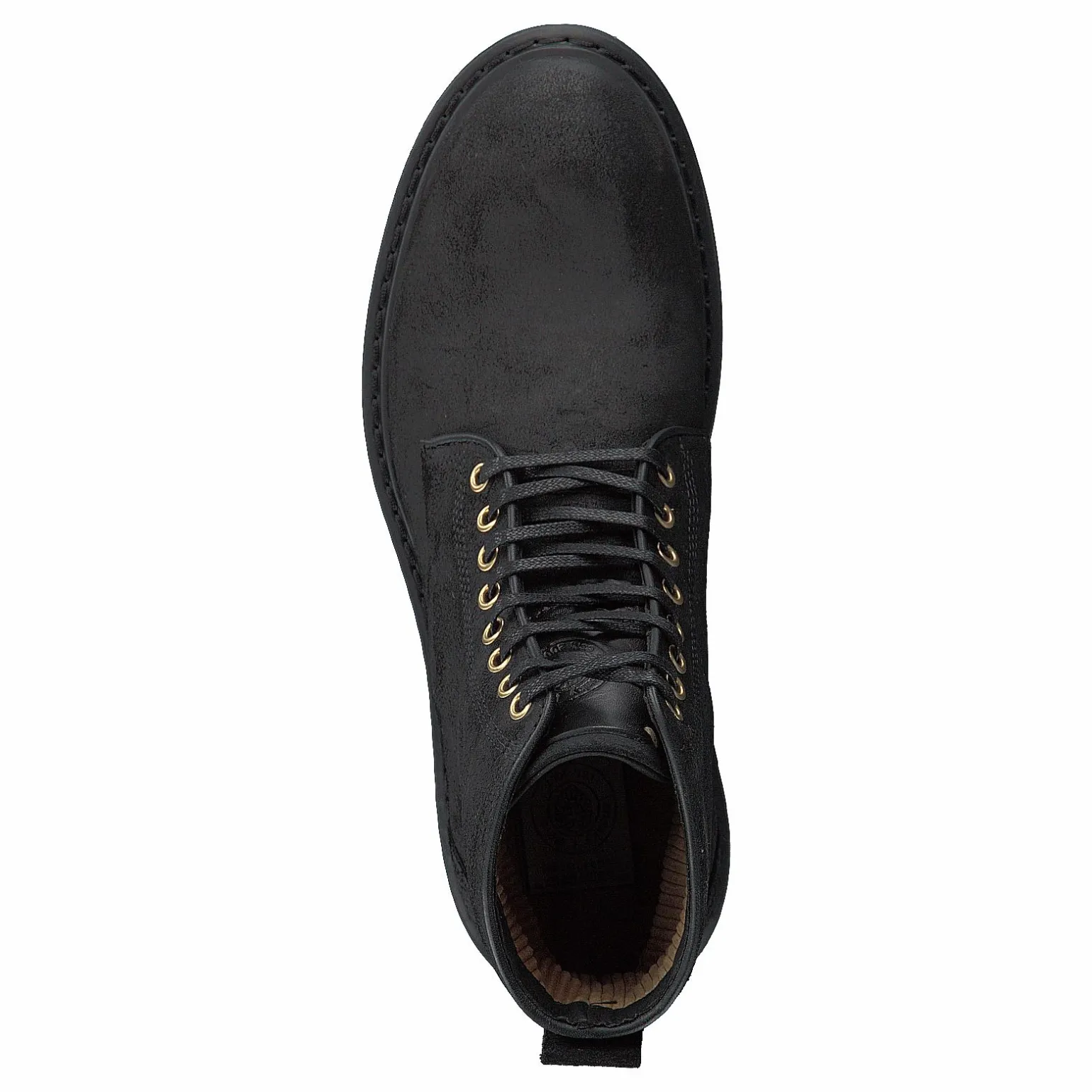 Sharp Black Suede