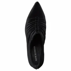 Shoe Stiletto Velvet Black