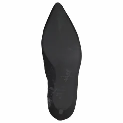Shoe Stiletto Velvet Black