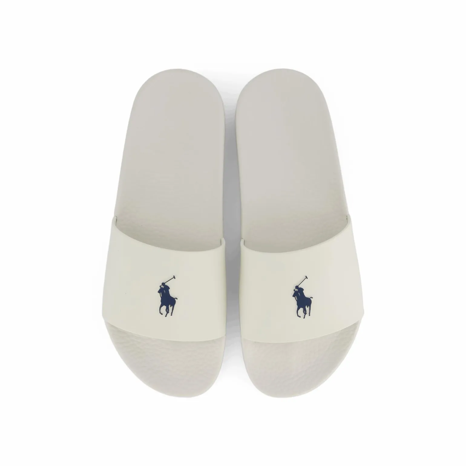 Signature Pony Slide Deckwash White / Navy PP
